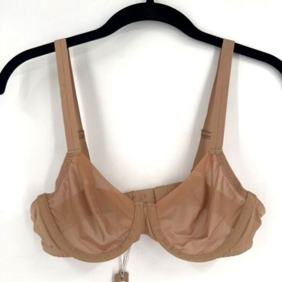 NWT Skims No‎ Show Molded Unlined Demi Bra 34A $58 Clay Tan - Picture 10 of 10